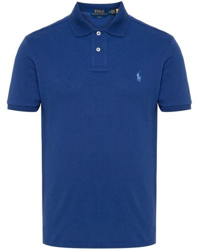 Polo Ralph Lauren Poloshirt Met Borduurwerk - Blauw
