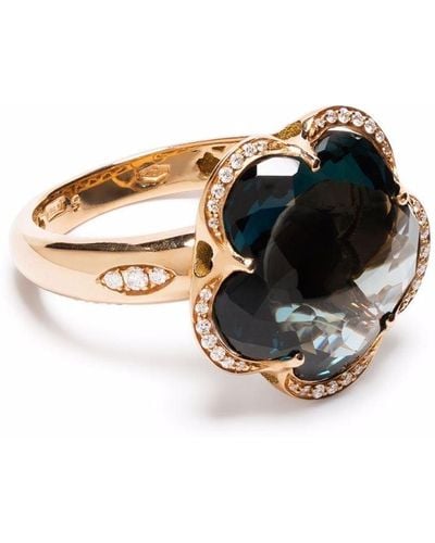 Pasquale Bruni 18kt Rose Gold Bon Ton Topaz And Diamond Ring - Multicolour