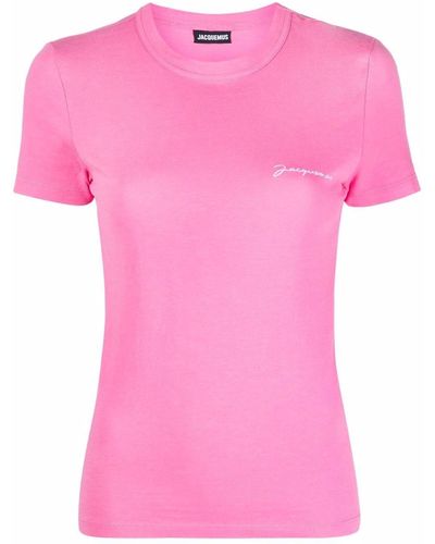 Jacquemus ロゴ Tシャツ - ピンク