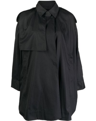 JNBY Short Trench Coat - Black