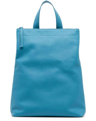 Marsèll Bretella Leather Backpack - Blue
