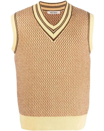 Wales Bonner Intarsia Top - Naturel