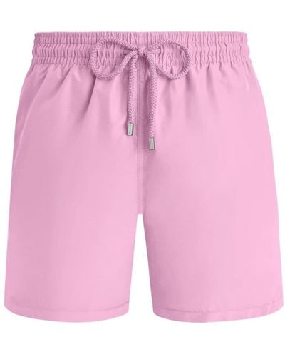 Vilebrequin Elasticated-waist Swim Shorts - Pink