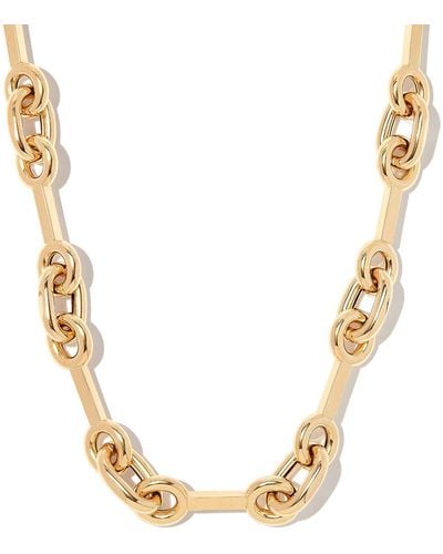 Lauren Rubinski 14kt Yellow Gold Mixed-chain Necklace - Metallic