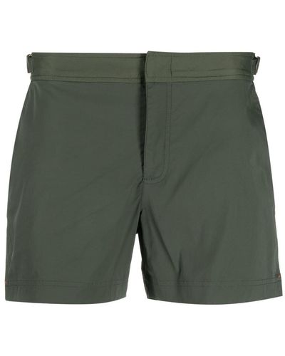 Orlebar Brown Concealed Fastening Swim Shorts - Green