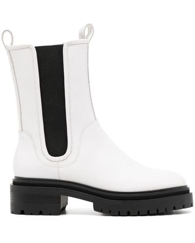 Senso Pandora Leather Boots - White