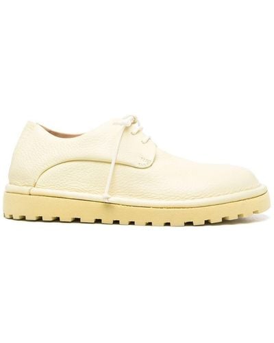 Marsèll Lace-up Leather Oxford Shoes - Natural
