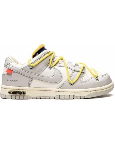 NIKE X OFF-WHITE Dunk Low "lot 27" Trainers - Grey