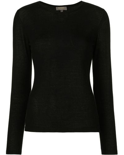 N.Peal Cashmere カシミア セーター - ブラック