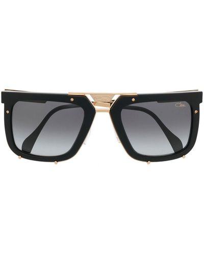 Cazal Logo-embossed Sunglasses - Black