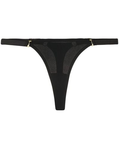 Maison Close Tapage Nocturne Thong - Black