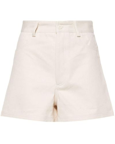 Baserange Organic-cotton Shorts - Natural