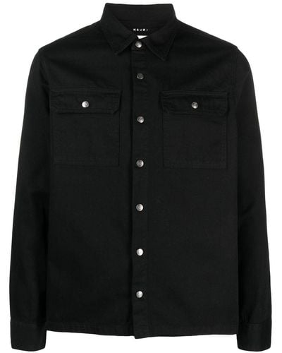 Ksubi Krystal Paradox Ls Cotton Shirt - Black
