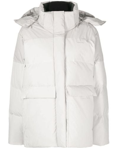 Holzweiler Besseggen Hooded Puffer Jacket - White