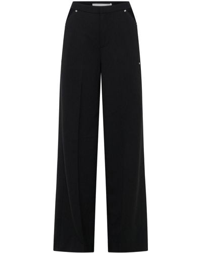 Dion Lee Pierced Stud High-waisted Trousers - Black