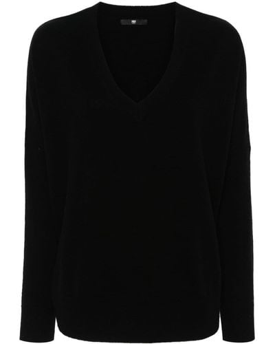 Max & Moi Stella Cashmere Pullover - Black