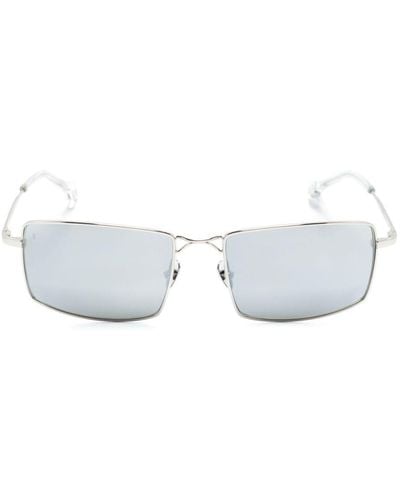 Etudes Studio Études Everything Rectangle-frame Sunglasses - White