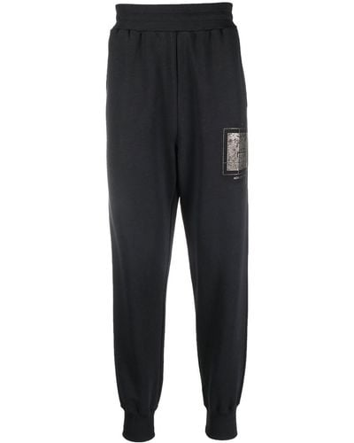 A_COLD_WALL* Pantalon de jogging Foil Grid - Noir