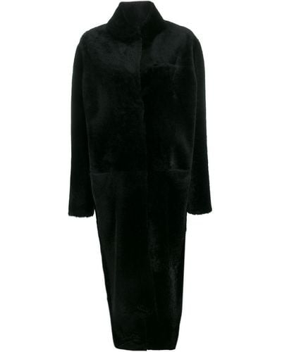 Liska Oversized Coat - Black