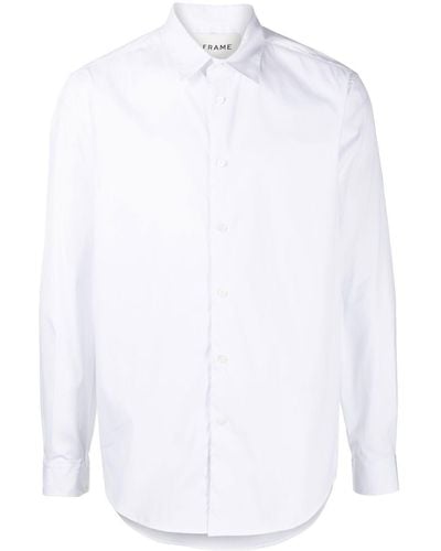 FRAME Long-sleeved Shirt - White