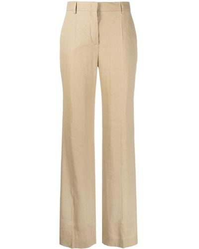 Alberta Ferretti Straight Broek - Naturel