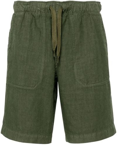 Zadig & Voltaire Drawstring-waist Linen Shorts - Green