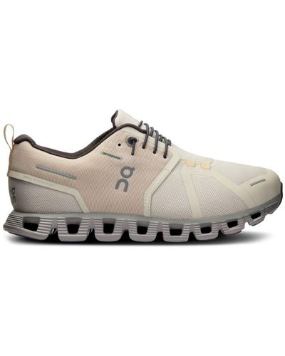On Shoes Cloud 5 Waterproof Running Trainers - Brown