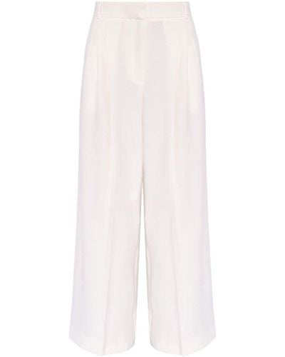 The Mannei Pantalon de tailleur ample Denain - Blanc