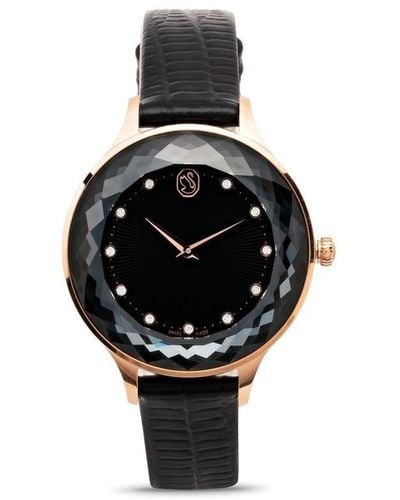 Swarovski Octea Nova Horloge - Zwart