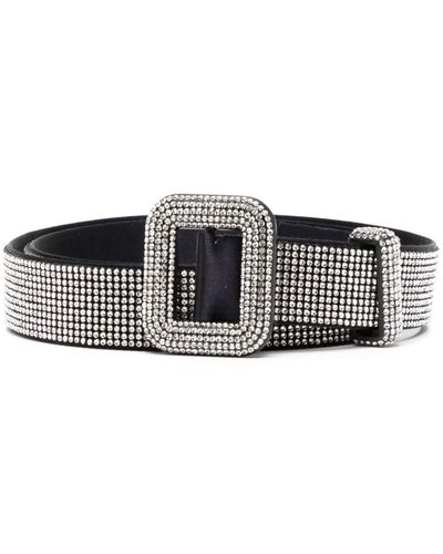 Benedetta Bruzziches Bolso de hombro Venus con apliques de strass - Negro