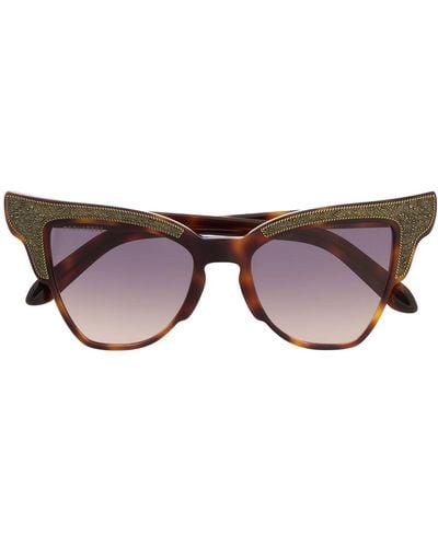 DSquared² Gafas de sol con montura cat eye - Marrón