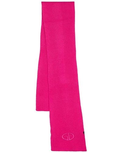 Goldbergh ロゴ スカーフ - ピンク