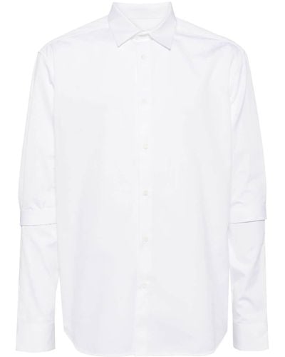 Off-White c/o Virgil Abloh Ow Katoenen Overhemd - Wit
