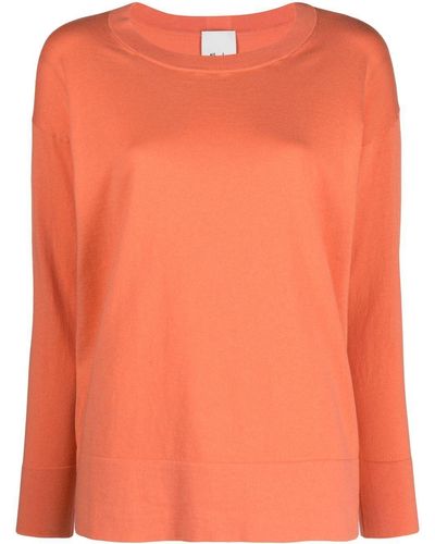 Allude Fijngebreide Sweater - Oranje