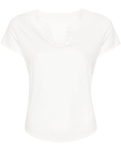 Zadig & Voltaire T-shirt Badge Wings - Bianco