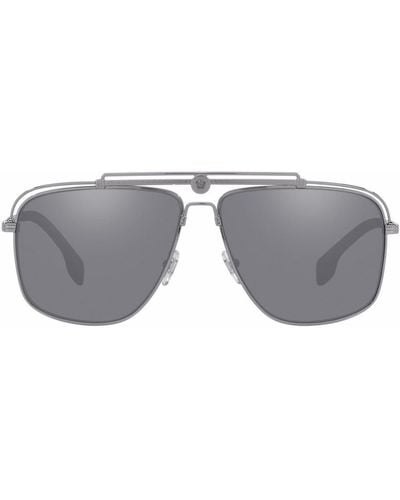 Versace Pilot-frame Sunglasses - Gray