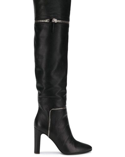 Giuseppe Zanotti Joana 90mm Leather Boots - Black