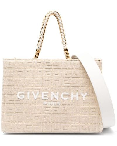 Givenchy Small G-tote Shopping Bag - Natural