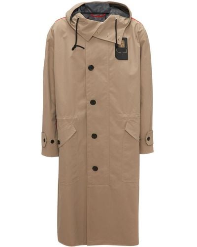 JW Anderson Colour-block Hooded Parka - Natural