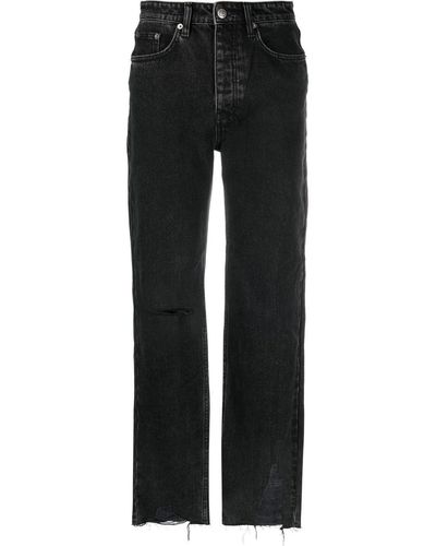 Ksubi Jean Brooklyn Shadow À Effet Usé - Noir