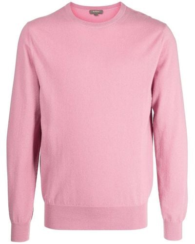 N.Peal Cashmere The Oxford Cashmere Jumper - Pink