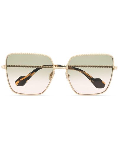 Lanvin Square-frame Gradient Sunglasses - Natural
