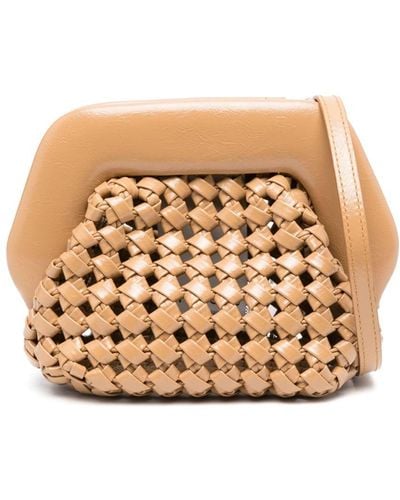THEMOIRÈ Tasche Perforated-design Crossbody Bag - Natural