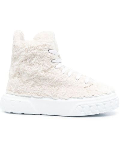 Casadei Texturierte Sneakers - Weiß