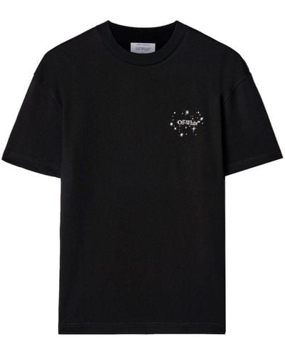 Off-White c/o Virgil Abloh T -Shirt mit Rückenpfeilmotiv - Schwarz