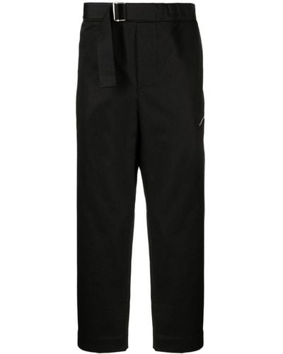OAMC Straight-leg Cotton Pants - Black