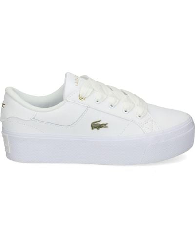 Lacoste Ziane Platform Sneakers - White