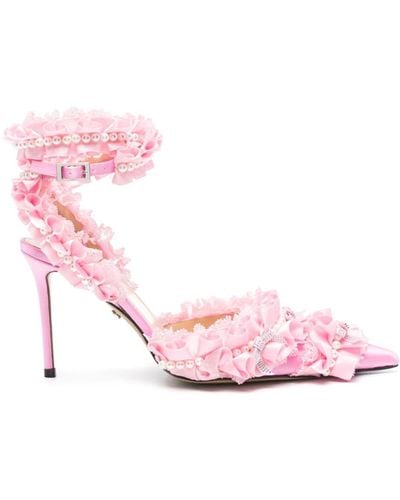 Mach & Mach Beauty Of Antoinette 95mm Court Shoes - Pink