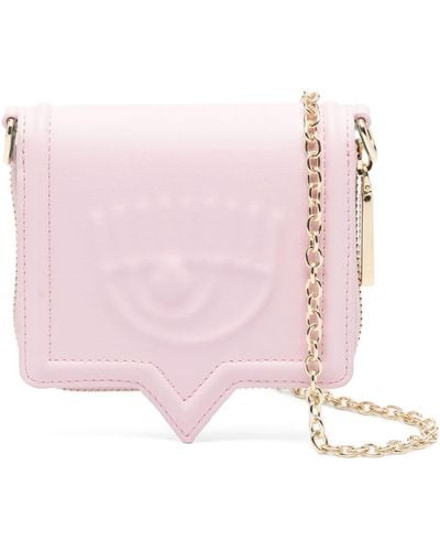Chiara Ferragni Eylike Portemonnaie mit Kette - Pink