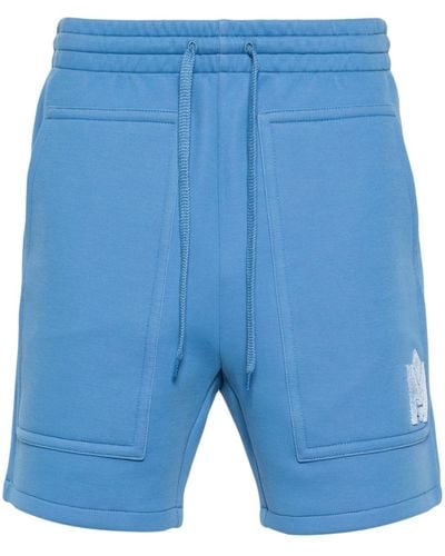Mackage Elwood Jersey Track Shorts - Blue